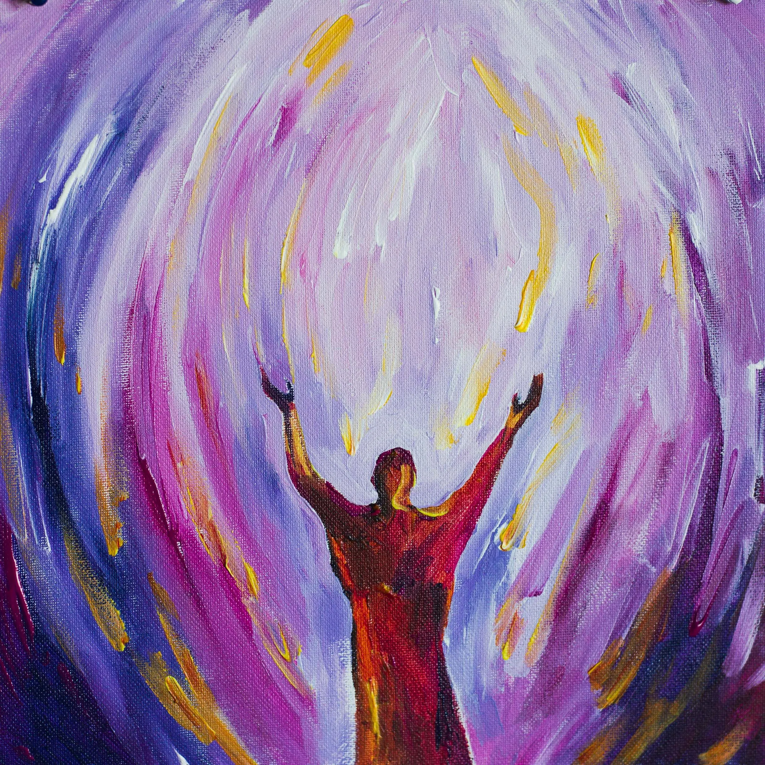 Pentecost Day 2015, Acrylic on canvas, 30 x 30 cm